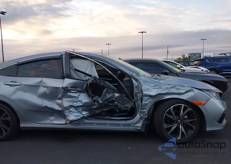 2020 Honda Civic Sport from USA, damaged, VIN 2HGFC2F87LH544295